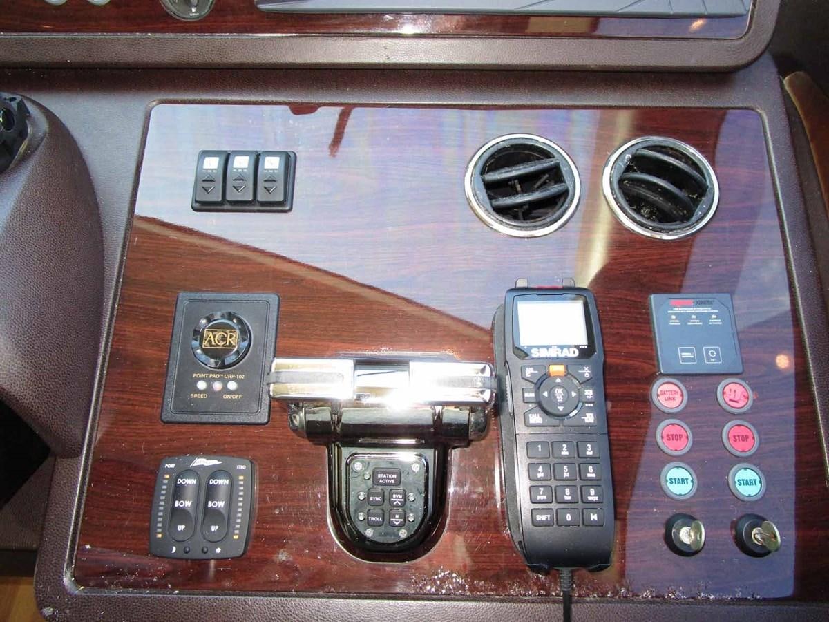 a group of electronic devices aboard MOJO II Yacht for Sale