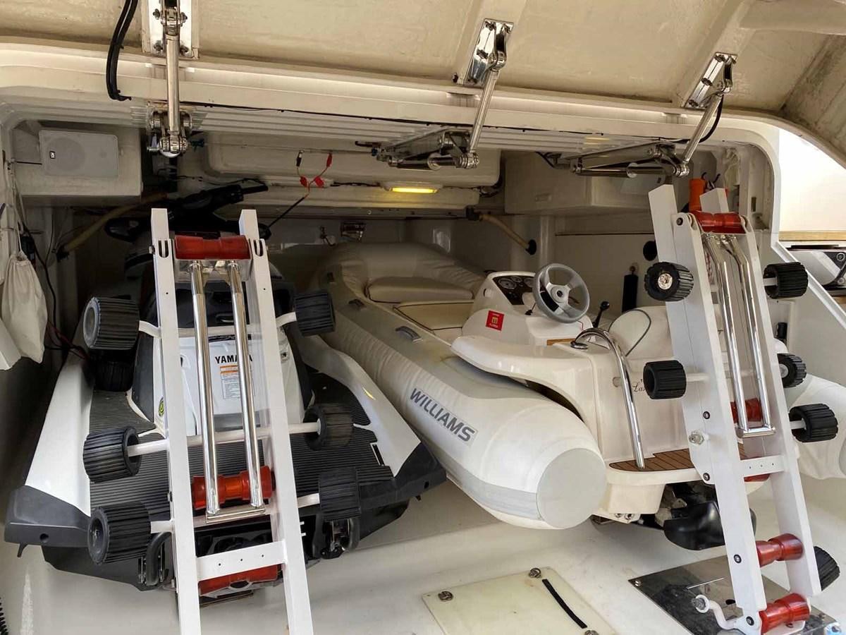 a machine with a ladder aboard MOJO II Yacht for Sale