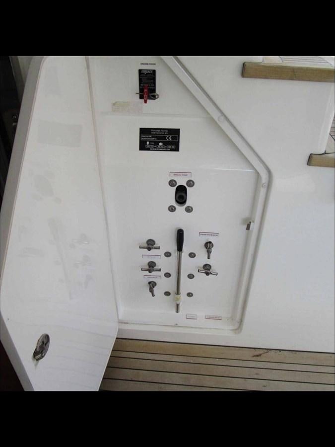 a white electrical device aboard MOJO II Yacht for Sale