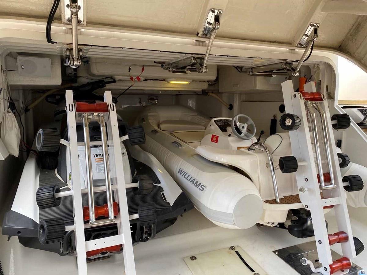 a machine in a factory aboard MOJO II Yacht for Sale