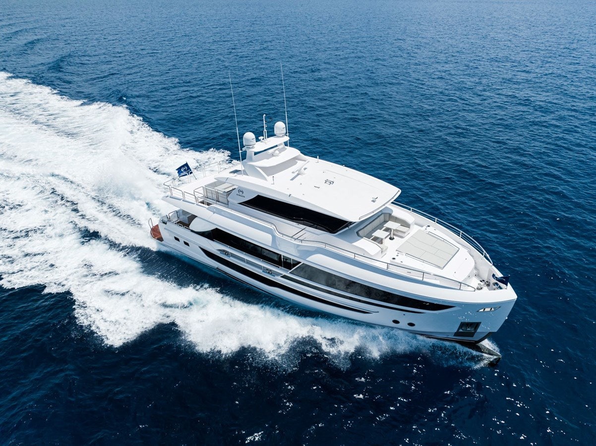a ship in the water aboard FD80 608 Yacht for Sale