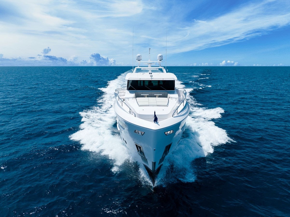a boat on the water aboard FD80 608 Yacht for Sale