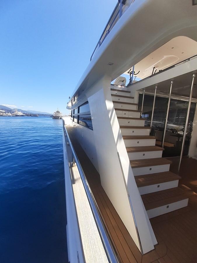 a boat on the water aboard MR. GU Yacht for Sale