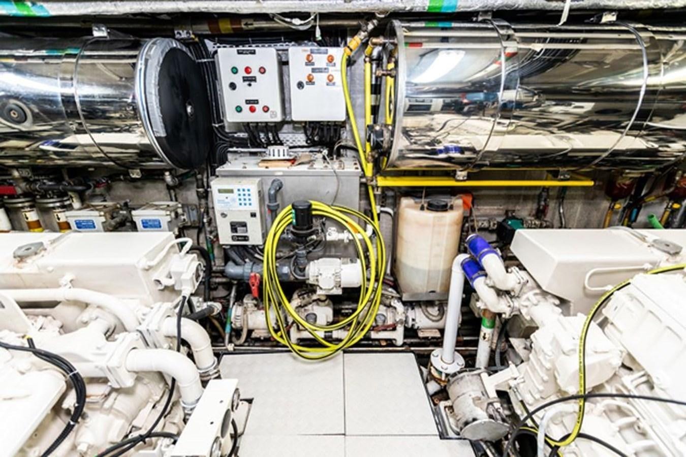 a close-up of a machine aboard HISTORY Yacht for Sale