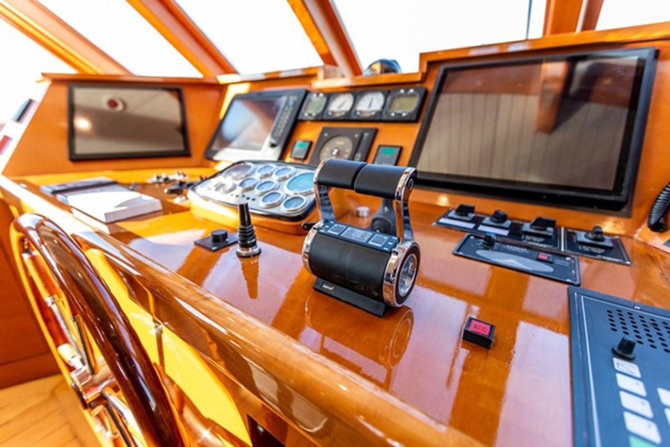 a music instrument on a table aboard HISTORY Yacht for Sale