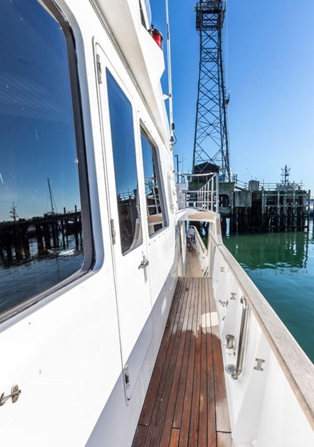 a boat on the water aboard HISTORY Yacht for Sale