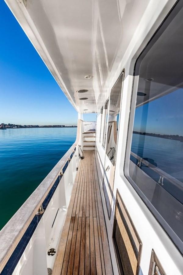a boat on the water aboard HISTORY Yacht for Sale