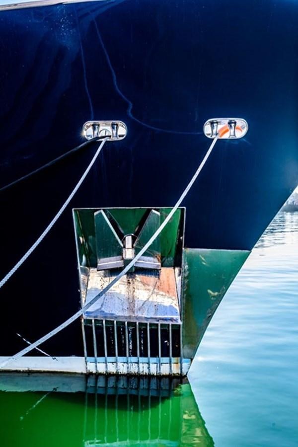 a satellite in the water aboard HISTORY Yacht for Sale
