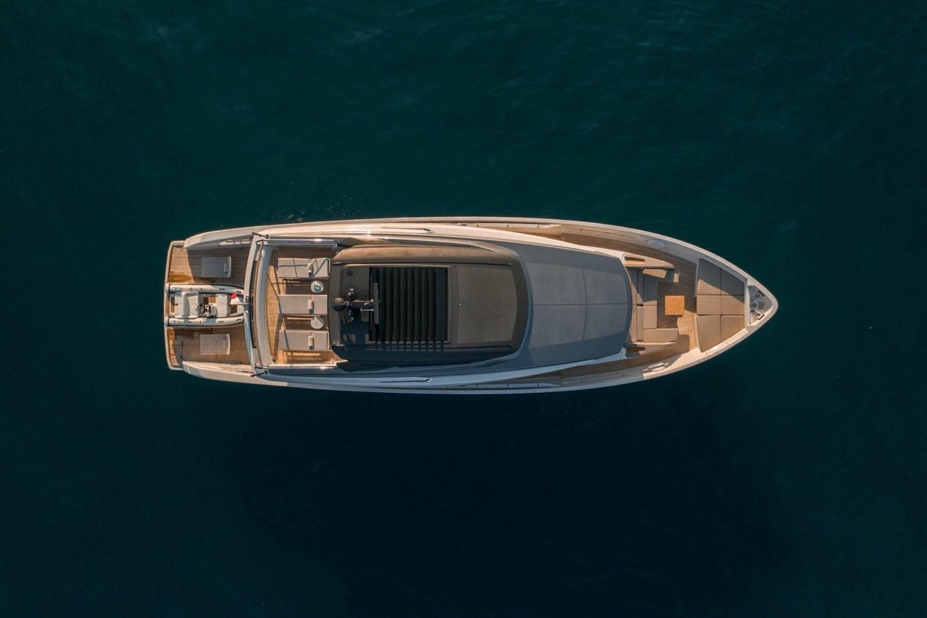 a boat on the water aboard 2019 SANLORENZO SX76 #16 Yacht for Sale