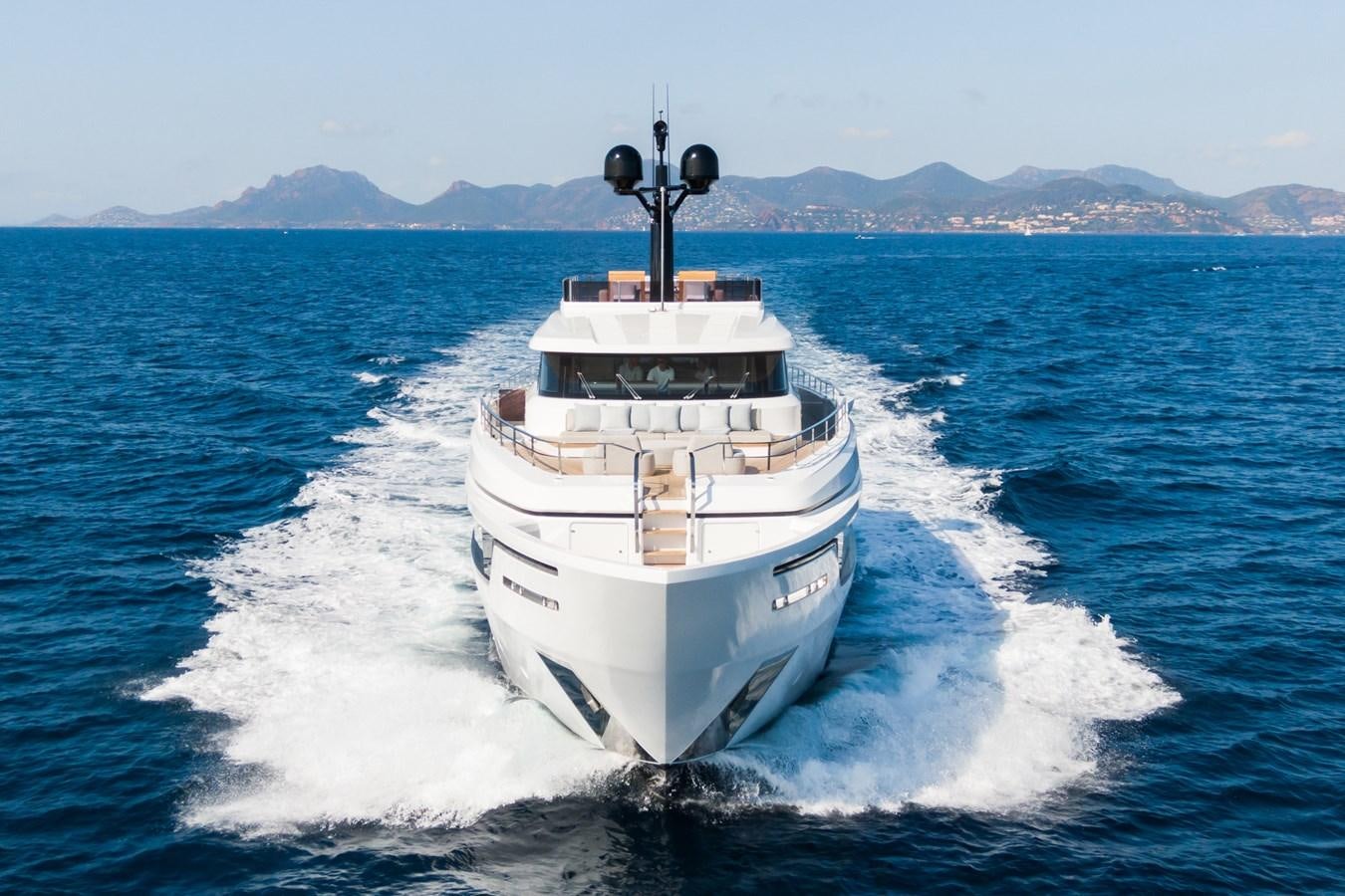 a boat on the water aboard MRS L Yacht for Sale