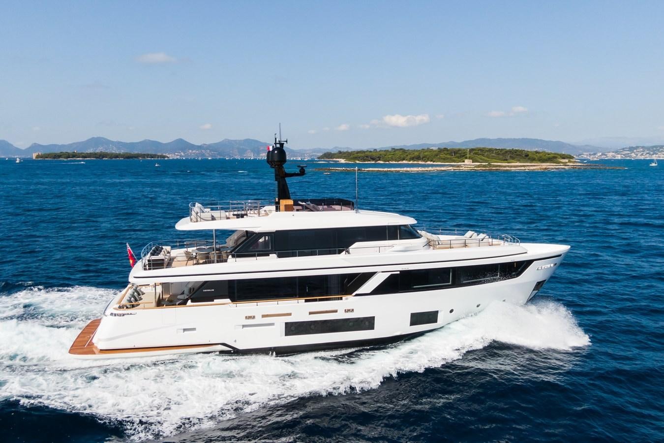 a boat on the water aboard MRS L Yacht for Sale