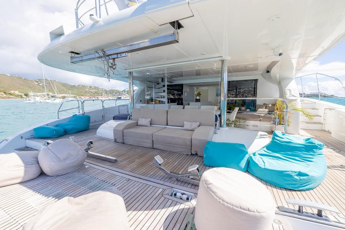 a boat on the water aboard VALHALLA Yacht for Sale