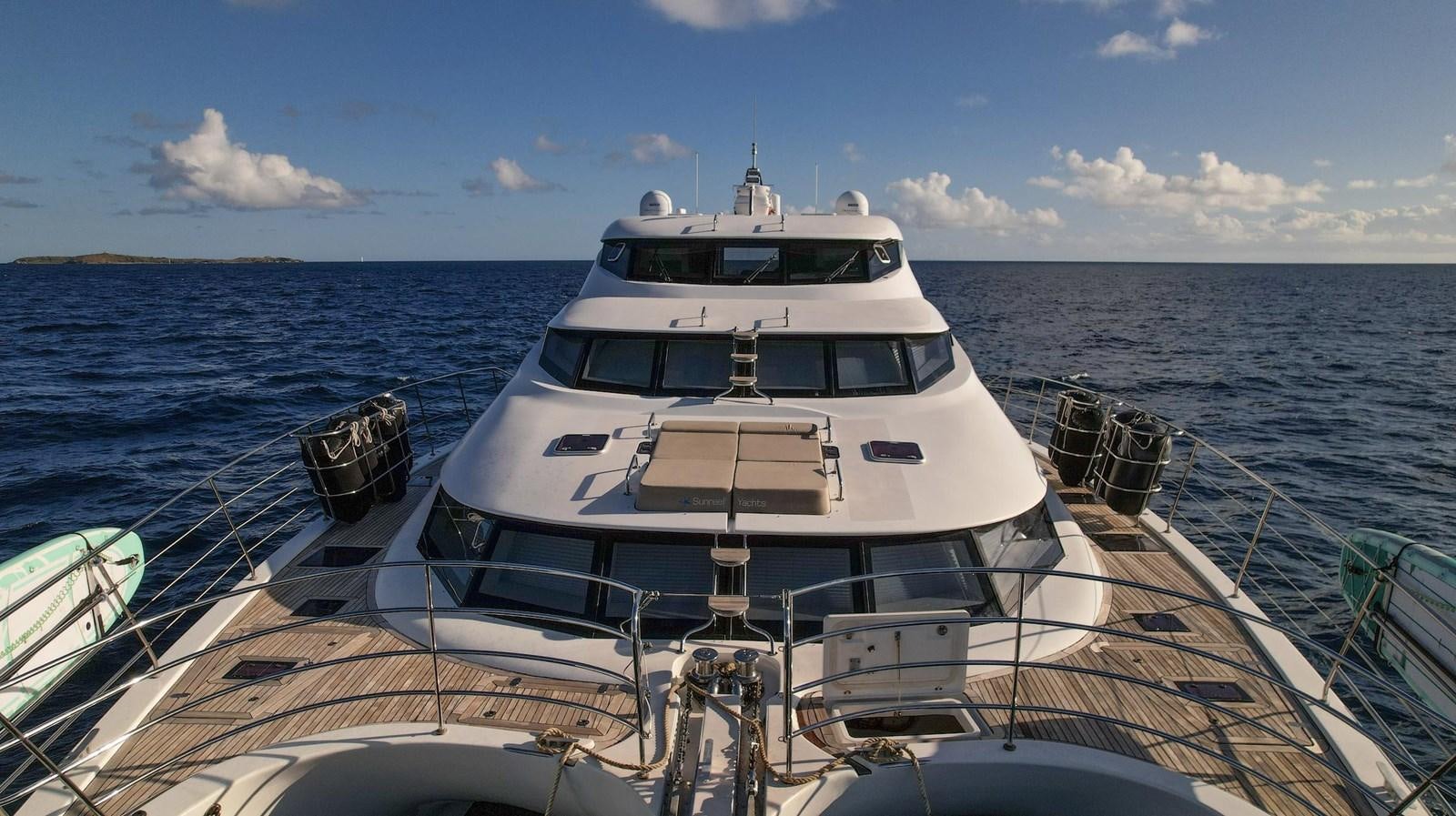 a boat on the water aboard VALHALLA Yacht for Sale