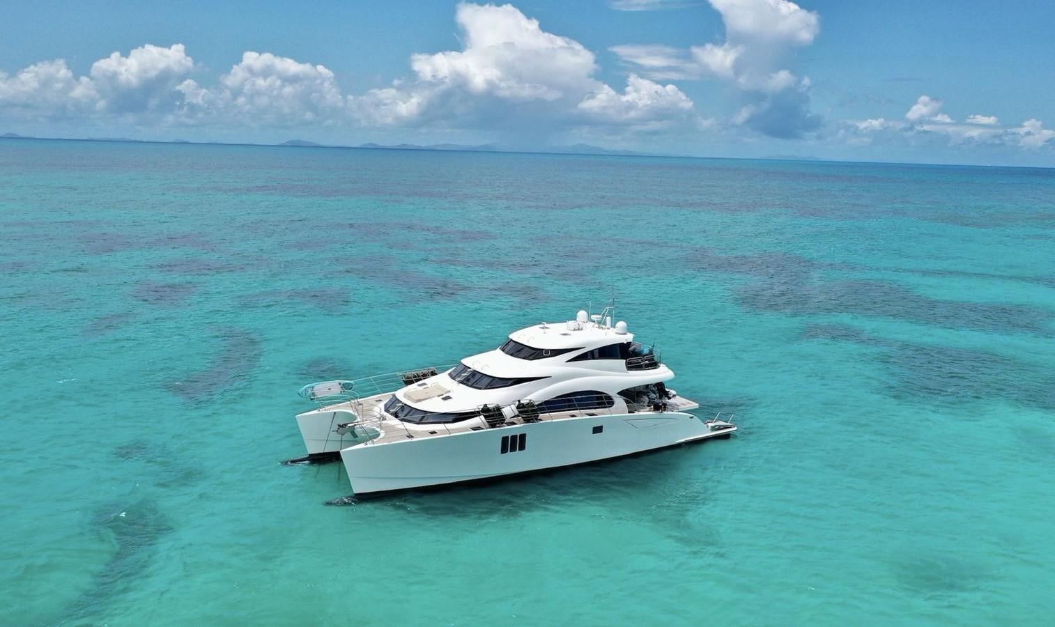 a boat in the water aboard VALHALLA Yacht for Sale