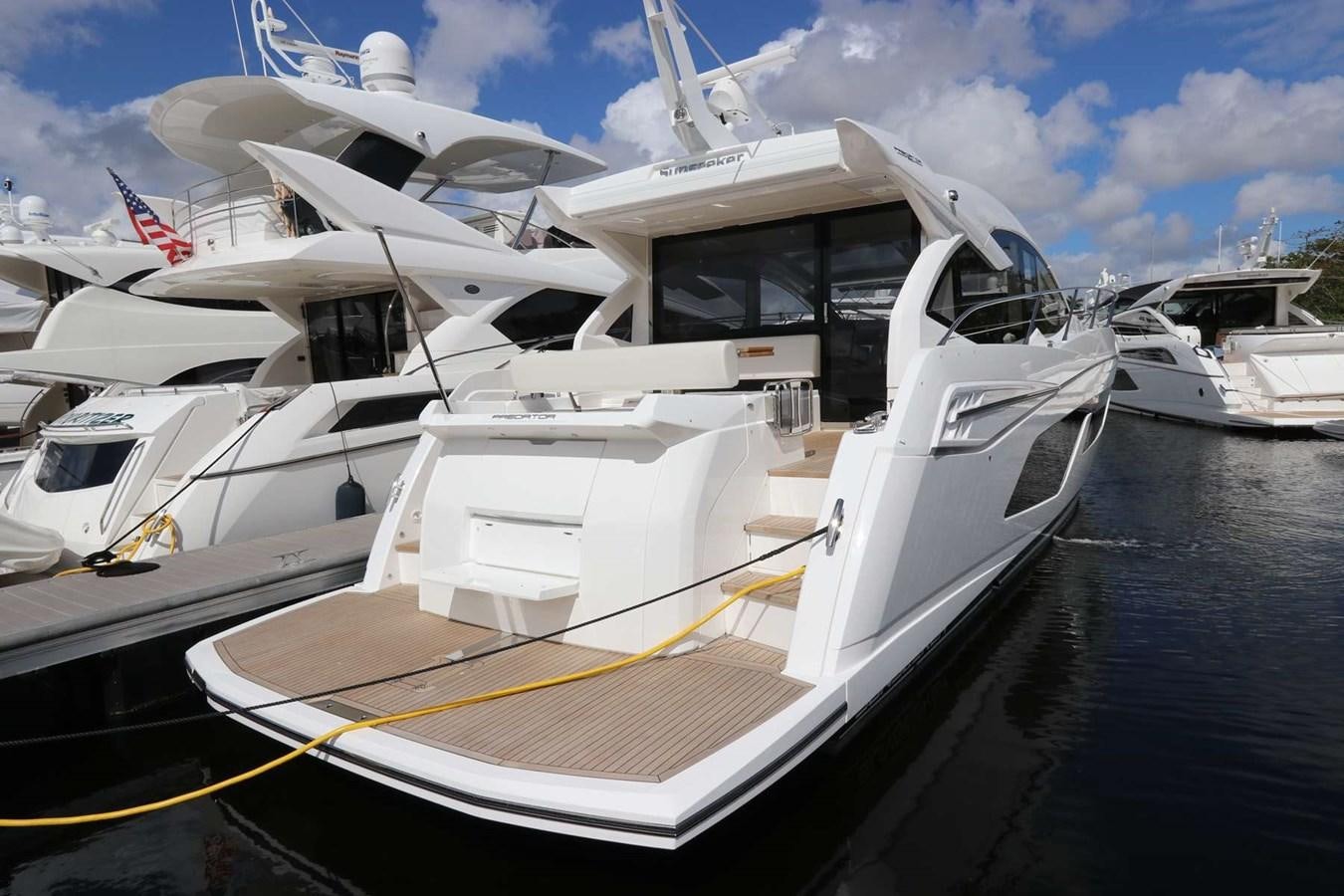 a boat docked in a harbor aboard LYDIA SWAG Yacht for Sale