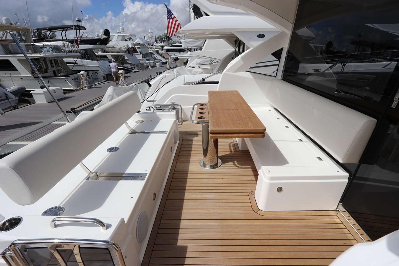 a deck of a boat aboard LYDIA SWAG Yacht for Sale