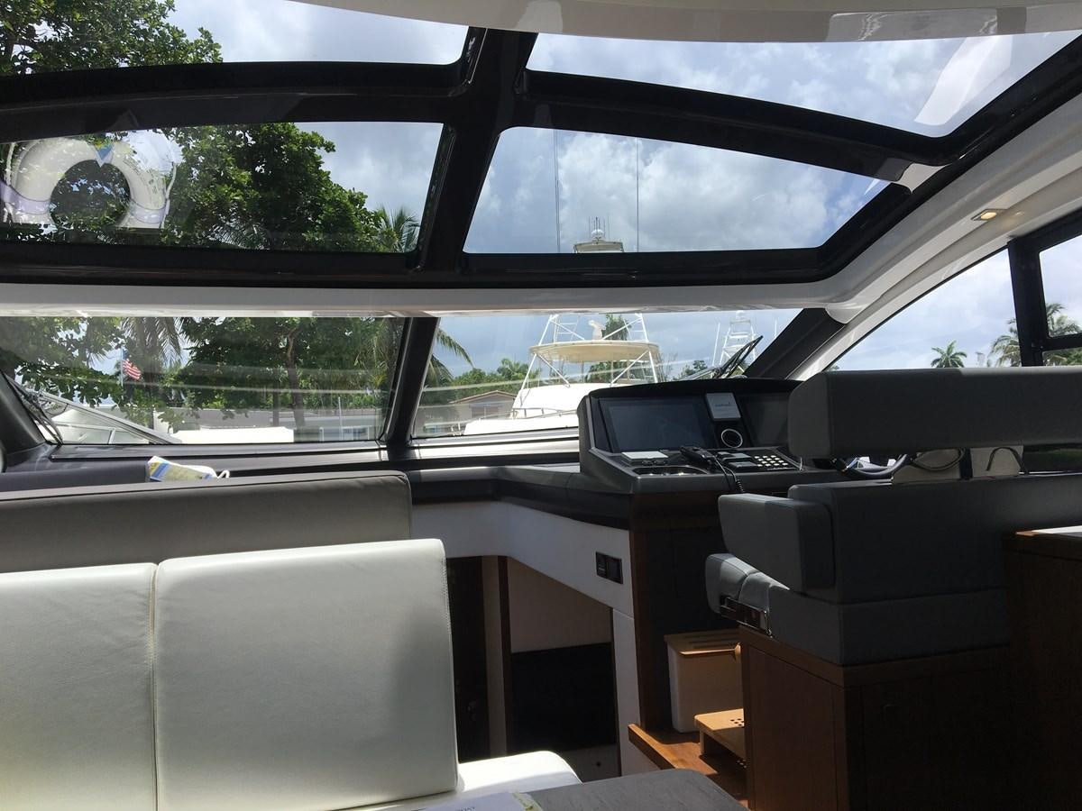 inside of a car aboard LYDIA SWAG Yacht for Sale