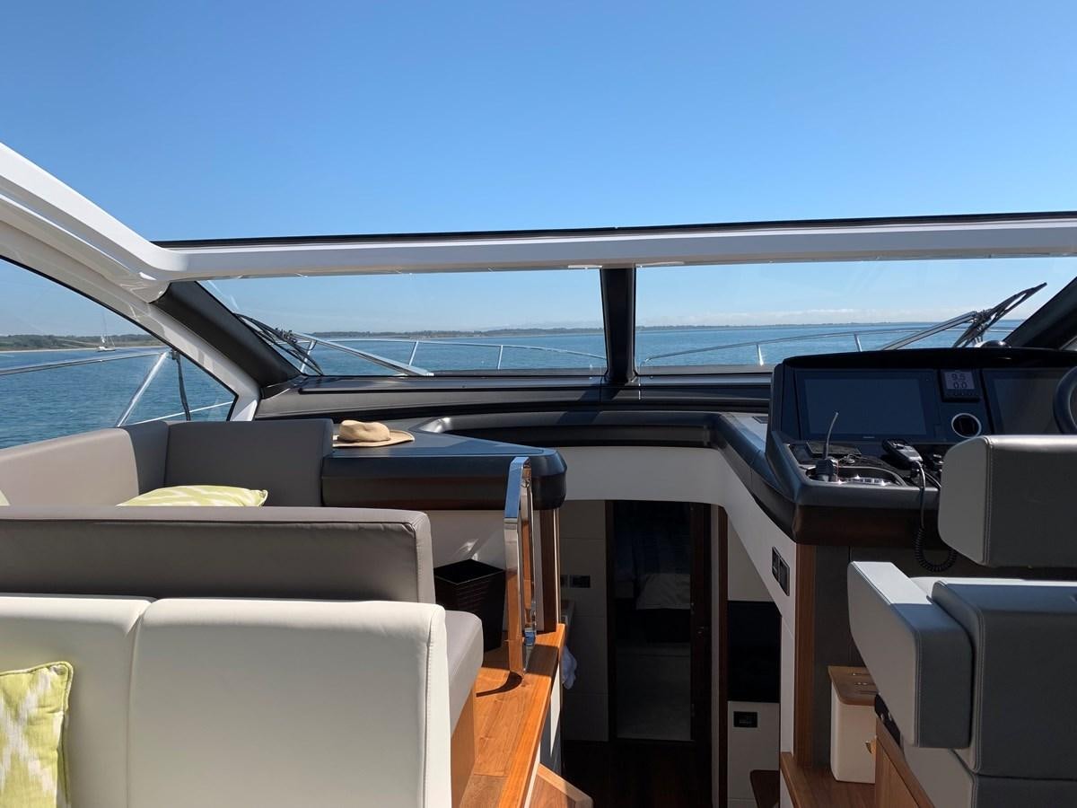 the inside of a vehicle aboard LYDIA SWAG Yacht for Sale