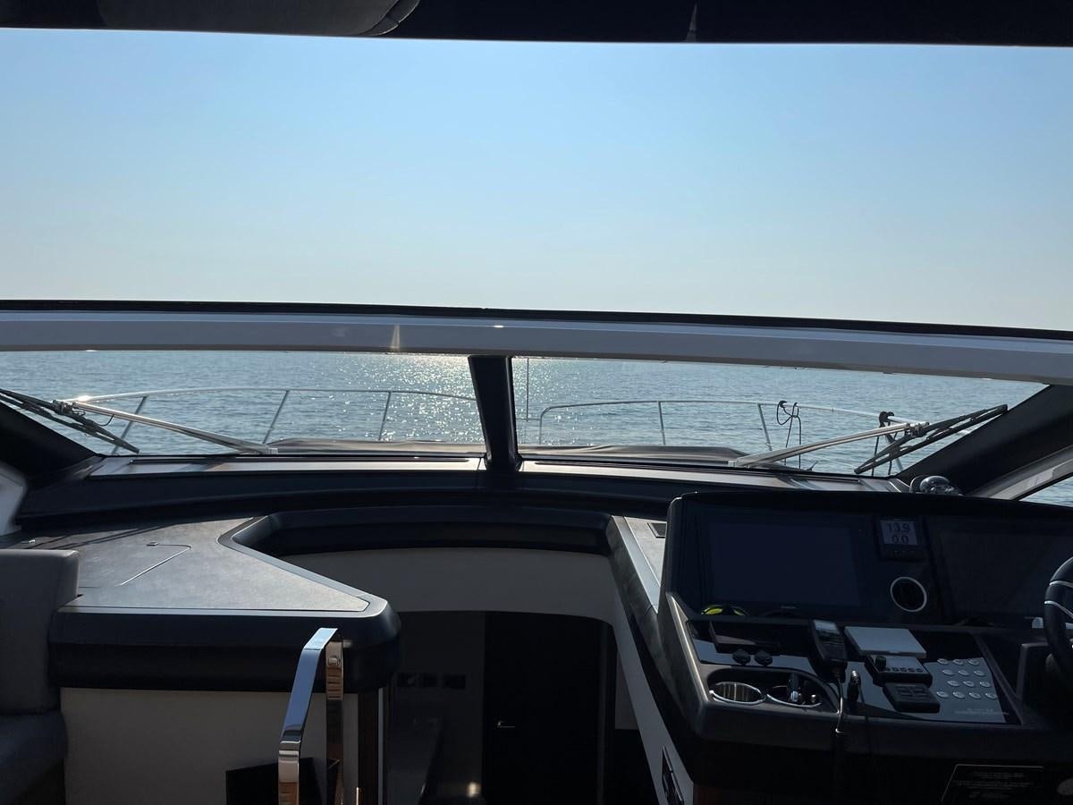 the inside of a car aboard LYDIA SWAG Yacht for Sale
