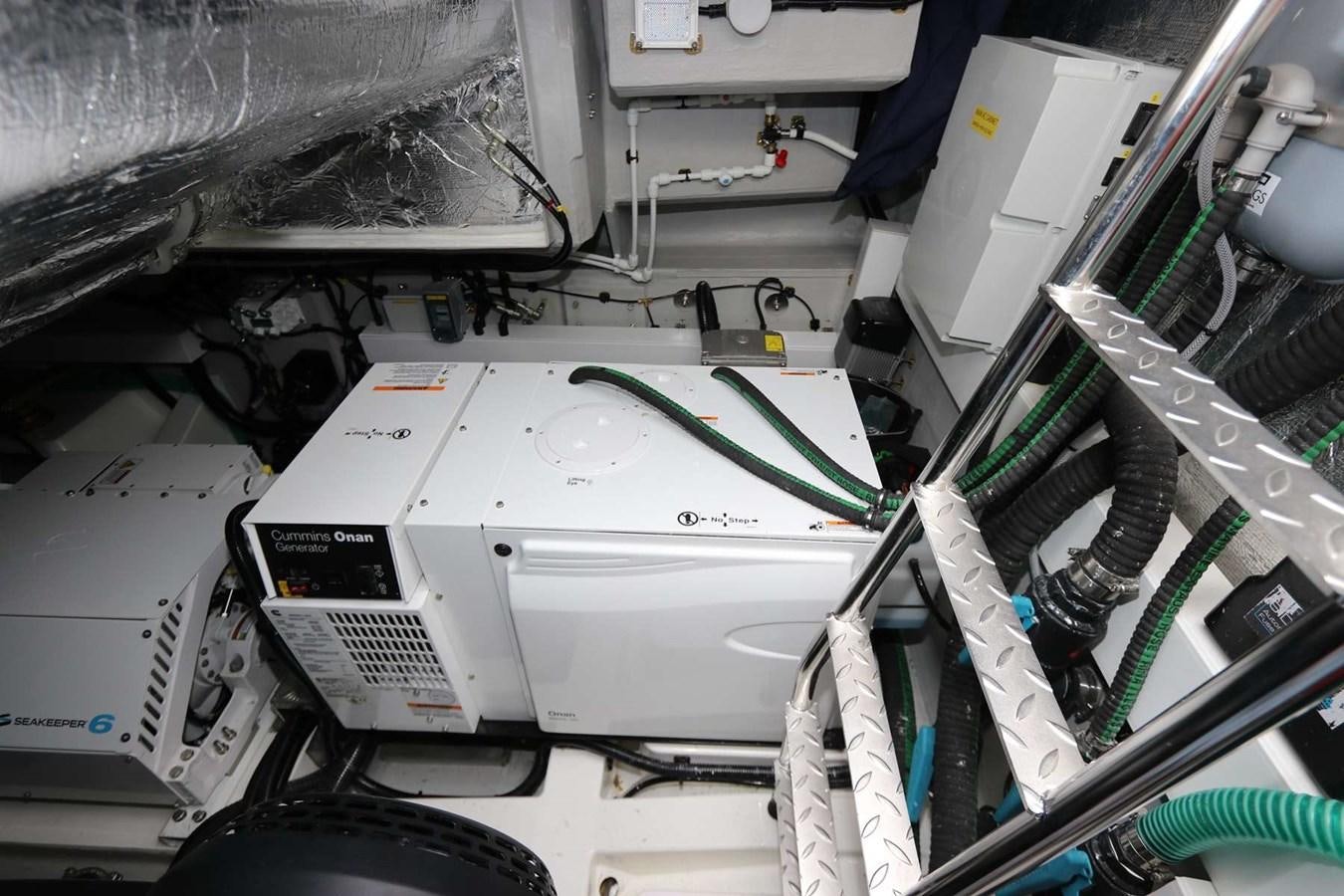 a machine with wires aboard LYDIA SWAG Yacht for Sale