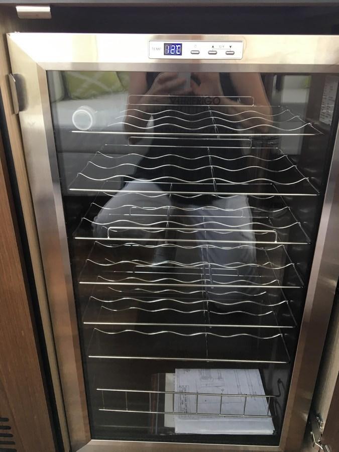 a black rectangular object with a white label on it aboard LYDIA SWAG Yacht for Sale