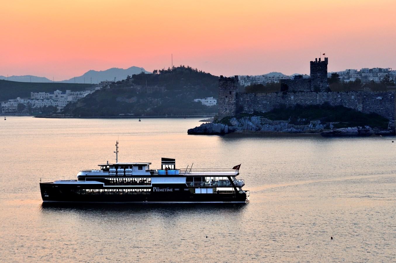 a boat in the water aboard 2011 CUSTOM PASSENGER CRUISE SHIP Yacht for Sale