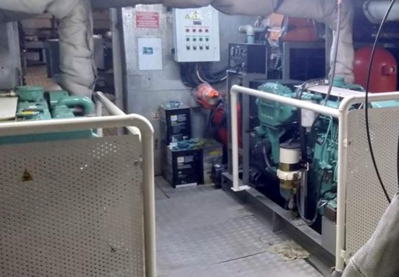 a machine in a factory aboard 2011 CUSTOM PASSENGER CRUISE SHIP Yacht for Sale