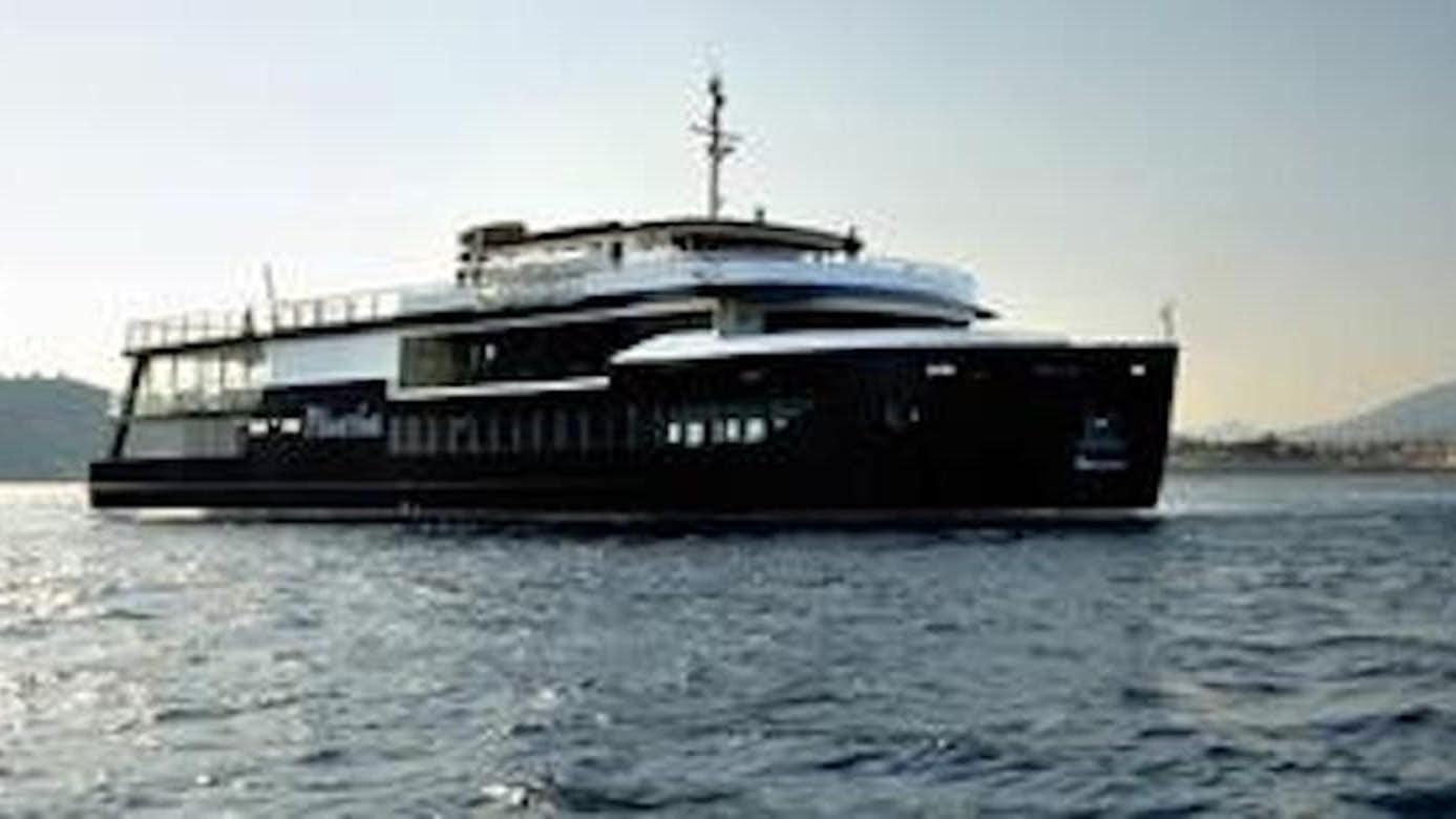 a large ship in the water aboard 2011 CUSTOM PASSENGER CRUISE SHIP Yacht for Sale