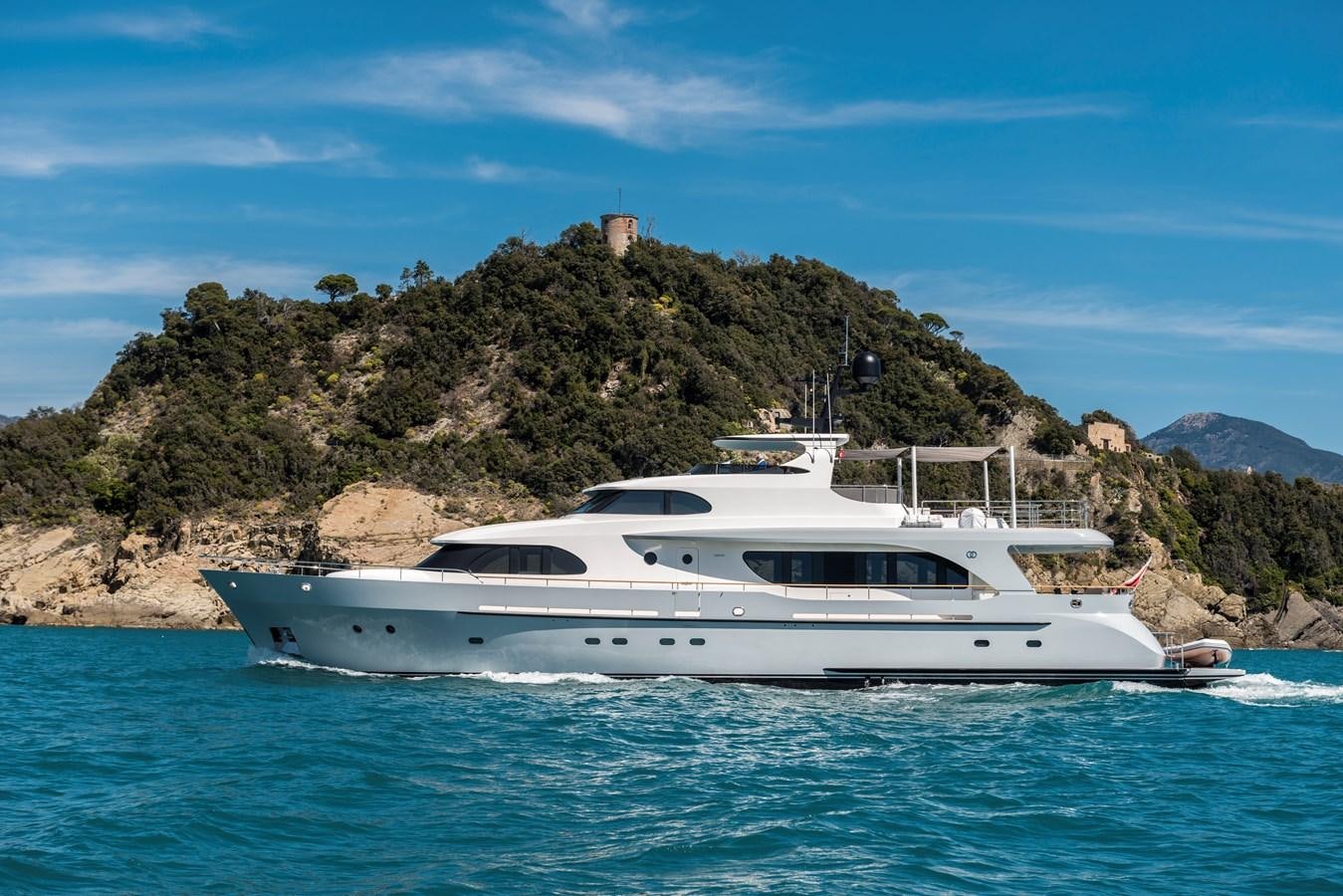 a boat on the water aboard ARCHIPELAGO Yacht for Sale