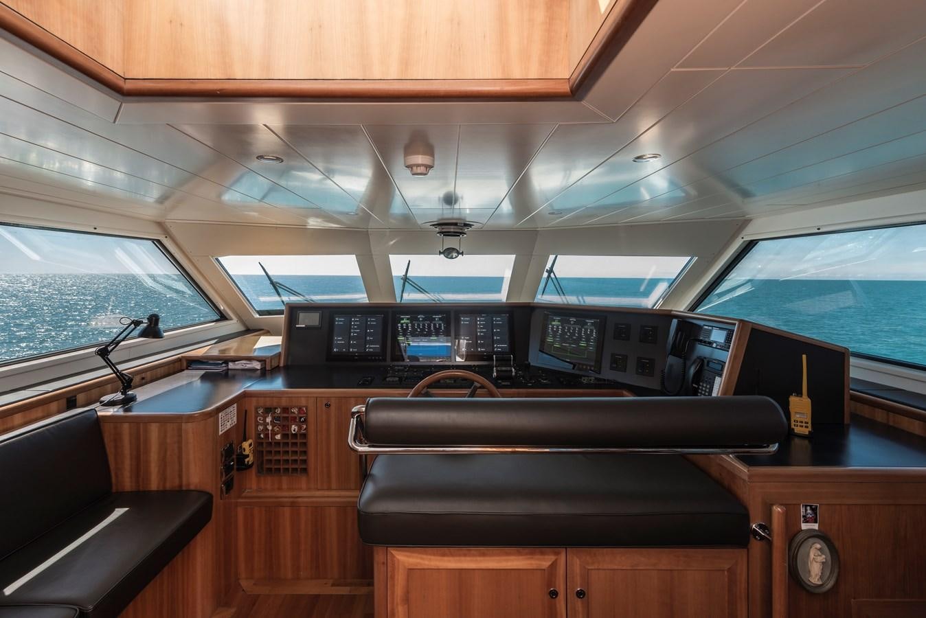 inside of a vehicle aboard ARCHIPELAGO Yacht for Sale