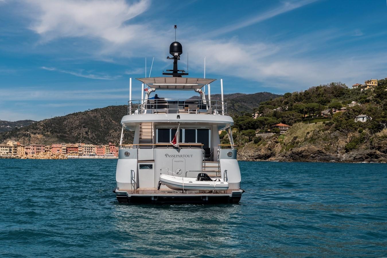 a boat in the water aboard ARCHIPELAGO Yacht for Sale