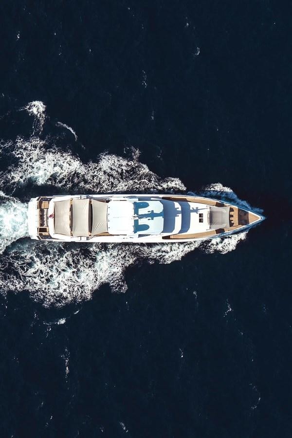 a sign on a rock aboard JESMA II Yacht for Charter