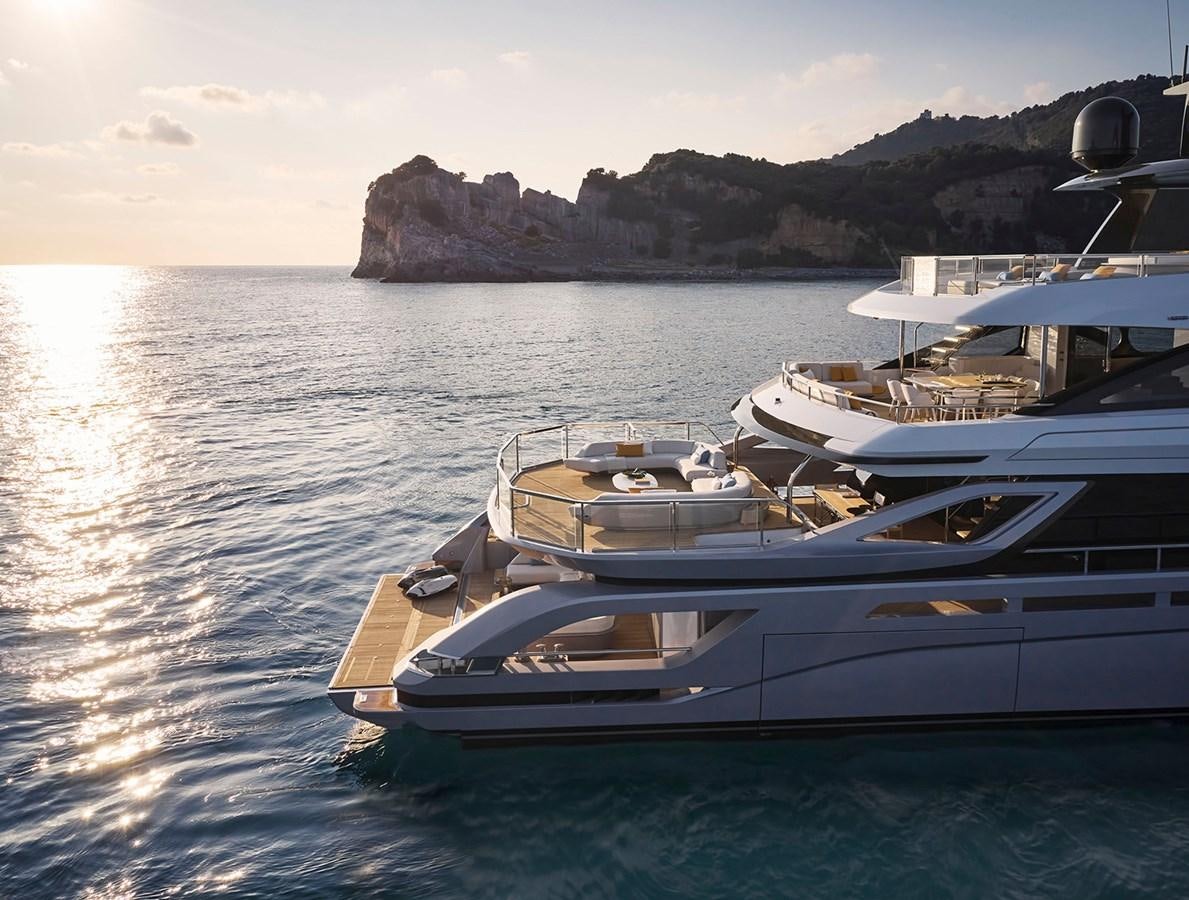 a group of boats in the water aboard AZIMUT GRANDE TRIDECK 38M Yacht for Sale