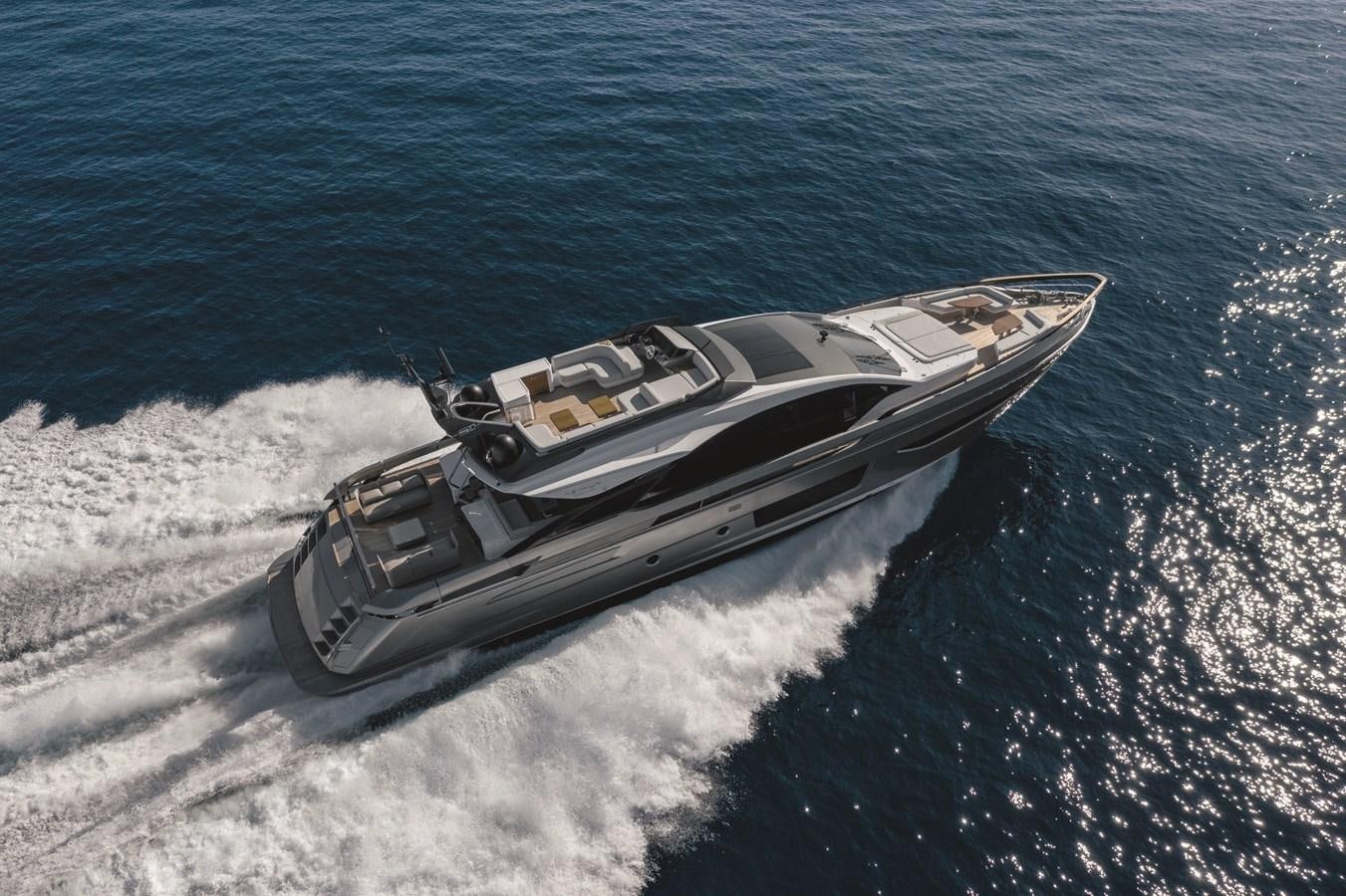 a car on the water aboard AZIMUT S10/20 Yacht for Sale