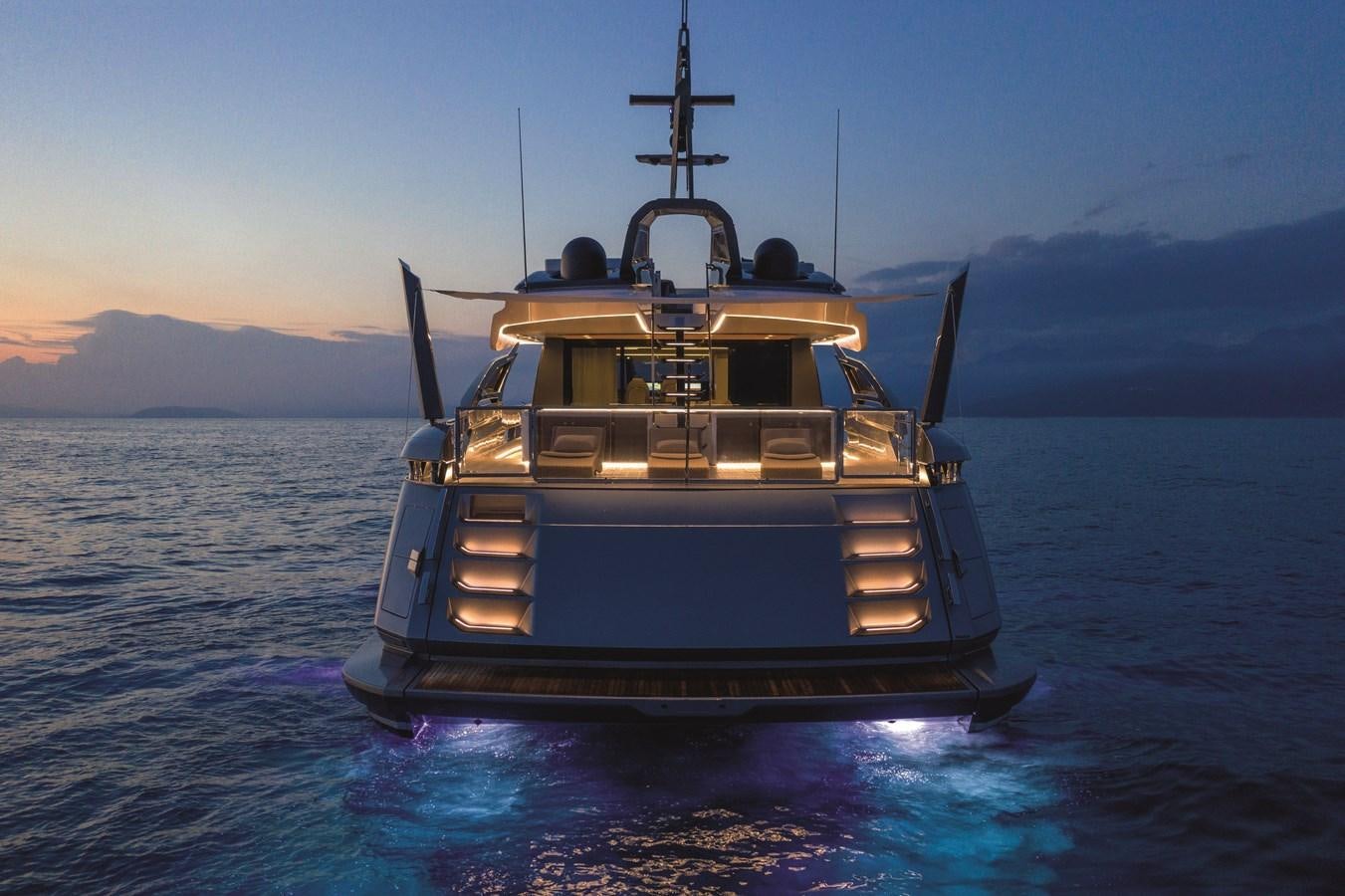 a boat on the water aboard AZIMUT S10/20 Yacht for Sale
