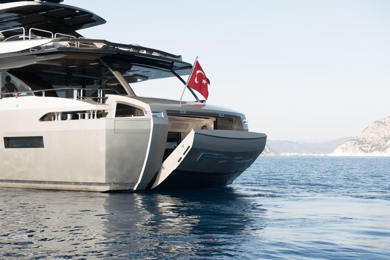 a boat on the water aboard FX Yacht for Charter