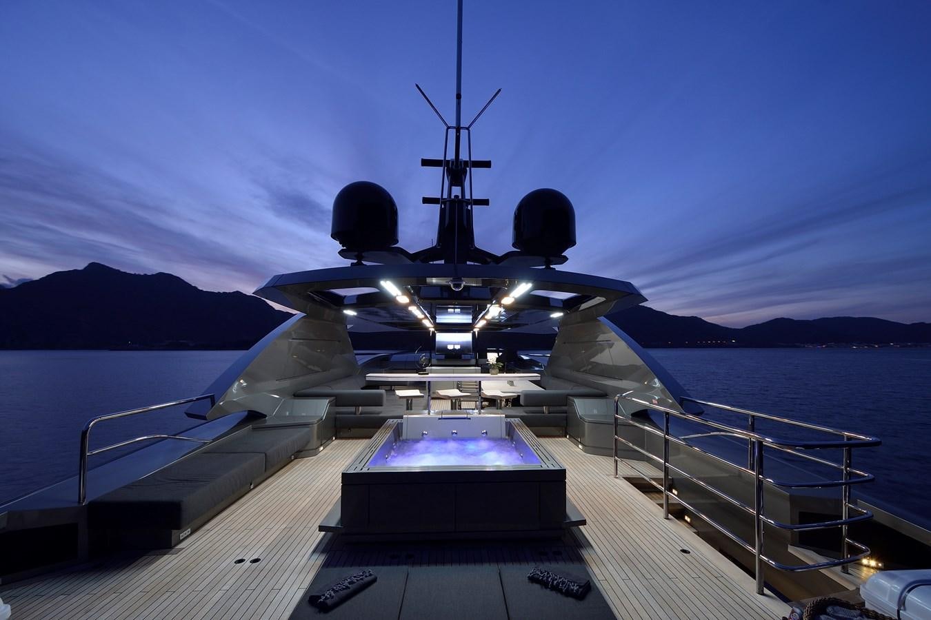 a ship on the water aboard FX Yacht for Sale