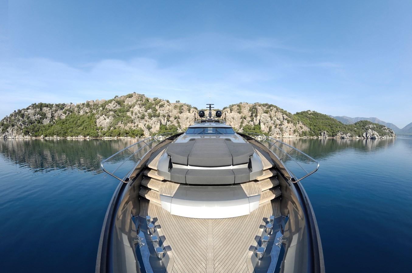 a boat on the water aboard FX Yacht for Sale