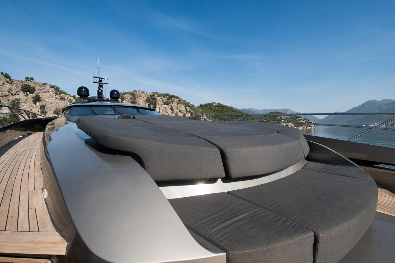 a boat on a body of water aboard FX Yacht for Sale