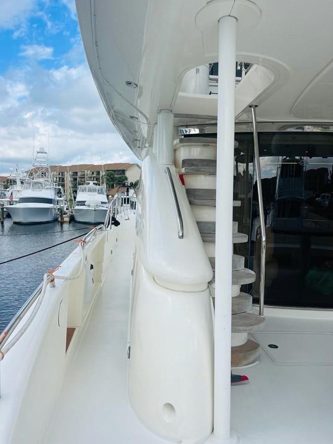 a large white machine on a boat aboard LADY ESTHER  Yacht for Sale