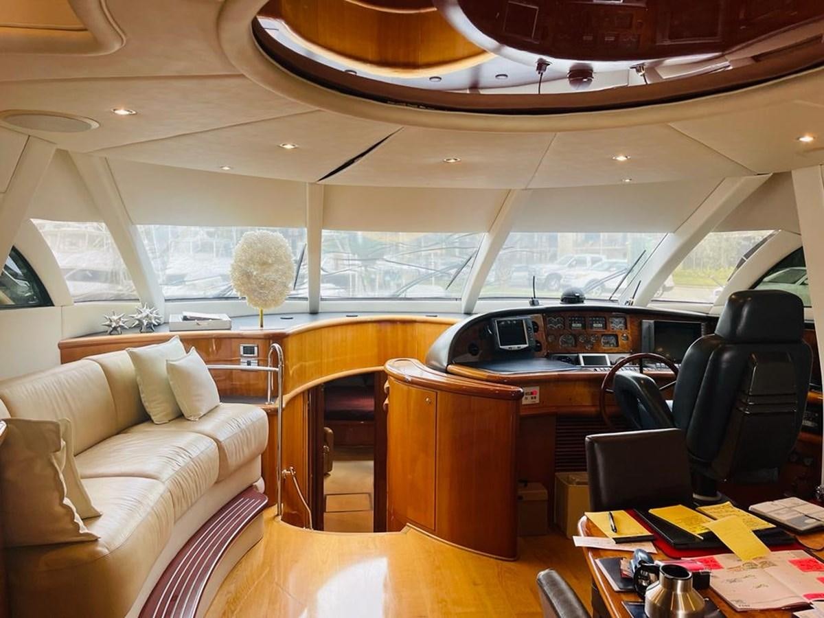 inside of a car aboard LADY ESTHER  Yacht for Sale
