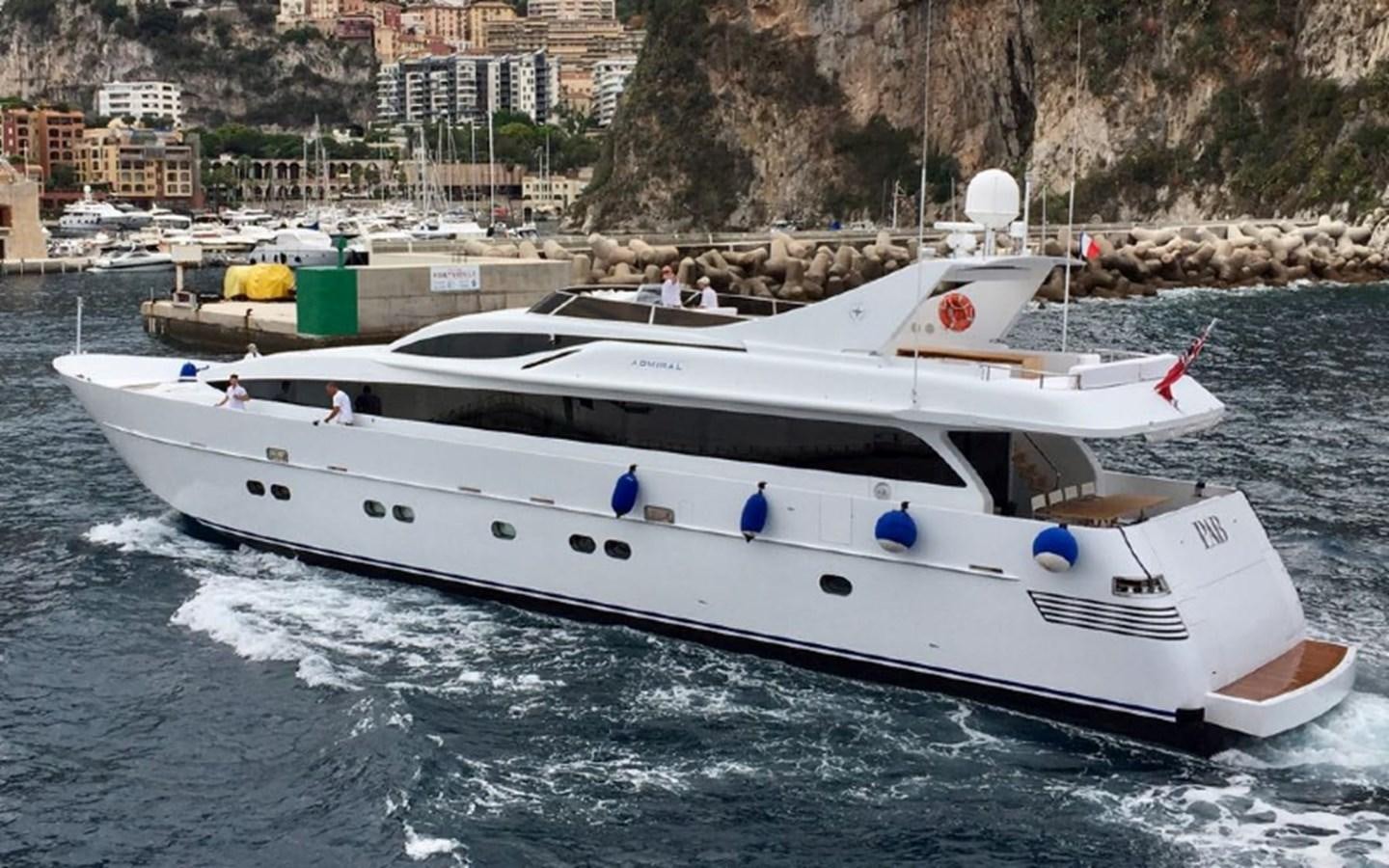 a boat on the water aboard PAB Yacht for Sale