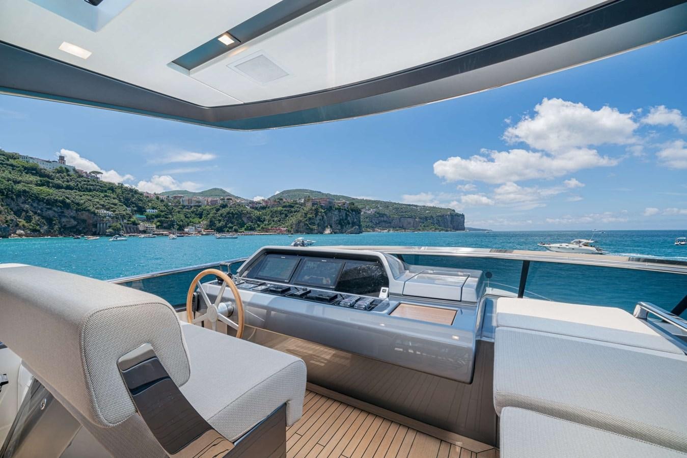 a boat on a body of water aboard LUCKY Yacht for Sale