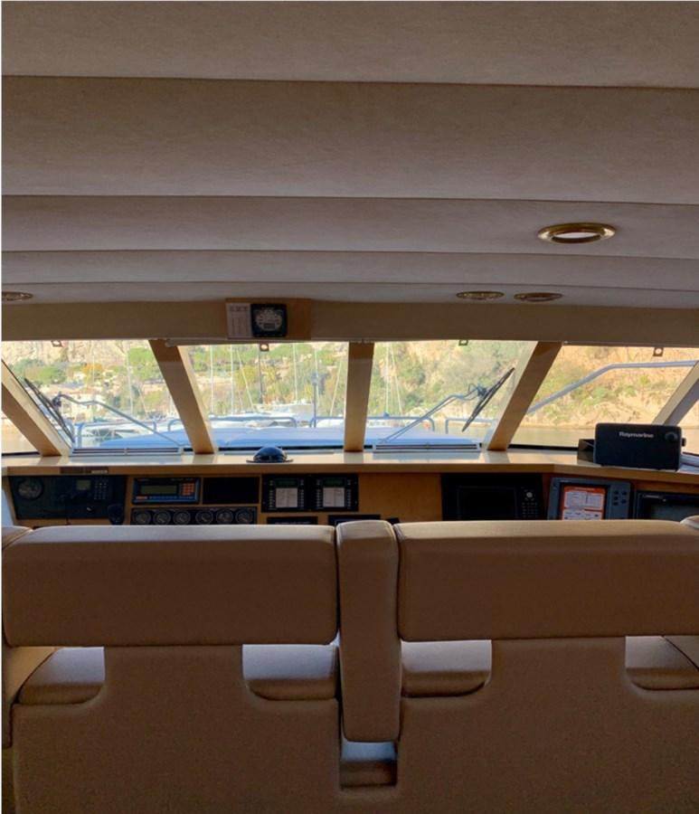 inside of a vehicle aboard BAHIRA II Yacht for Sale