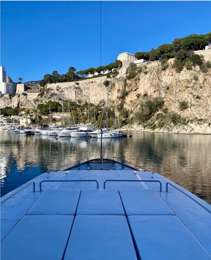 a boat on the water aboard BAHIRA II Yacht for Sale