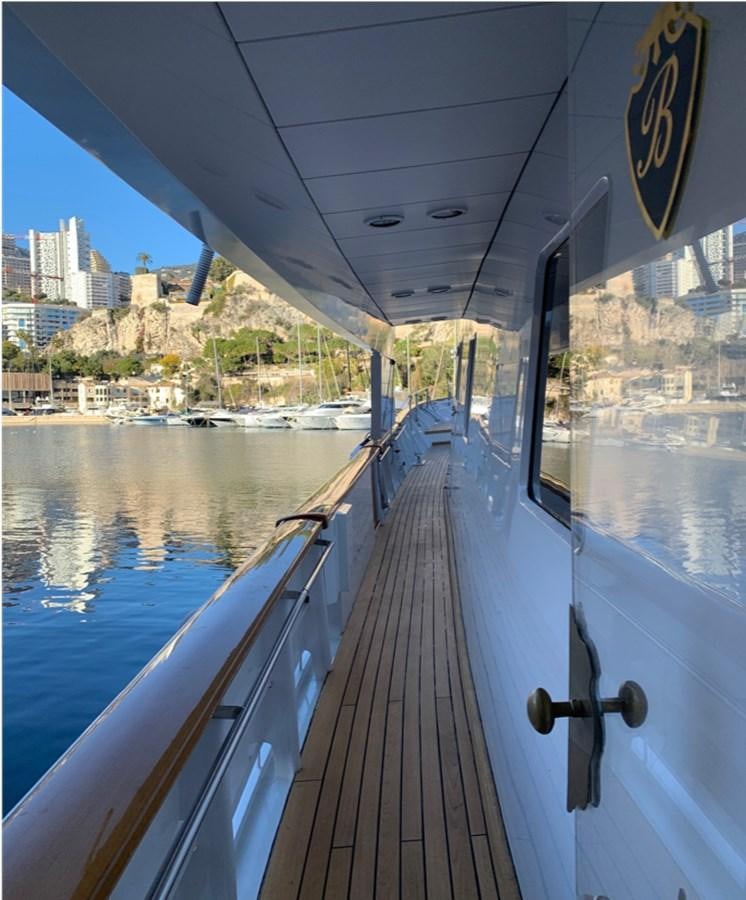 a boat on the water aboard BAHIRA II Yacht for Sale