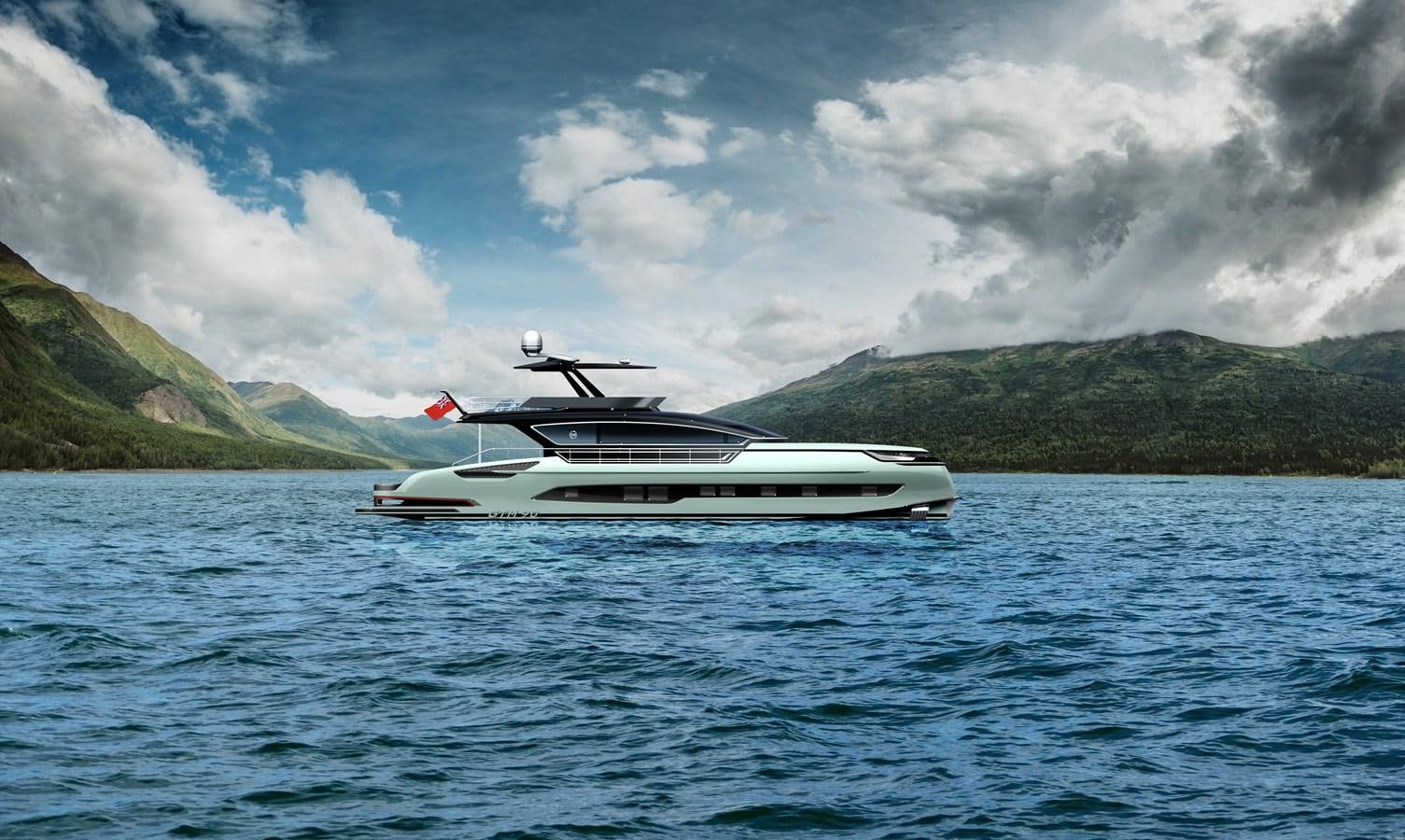 a boat in the water aboard DYNAMIQ GTM 90 SPORTFISHER Yacht for Sale