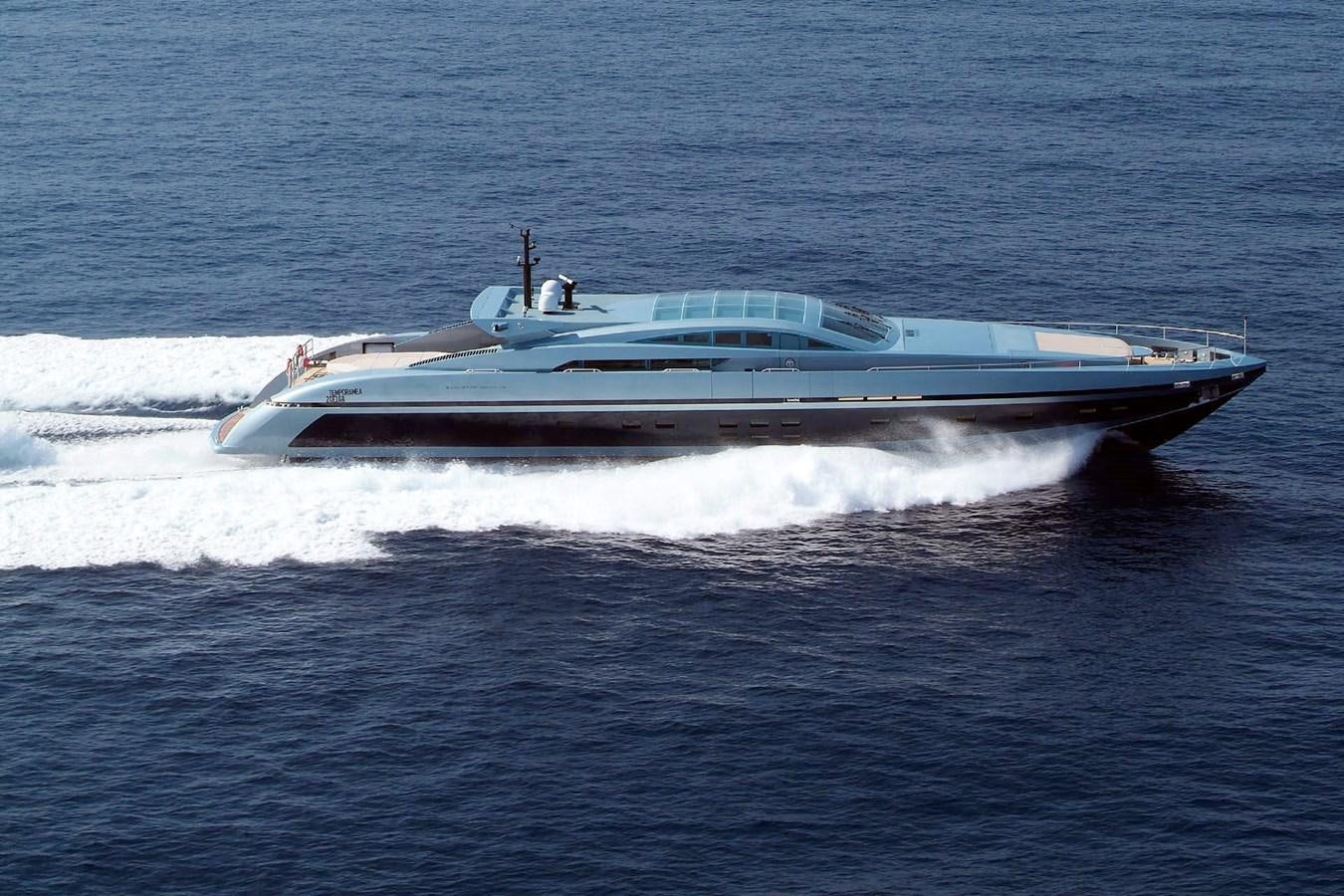 a boat on the water aboard BLUE PRINCESS STAR Yacht for Sale