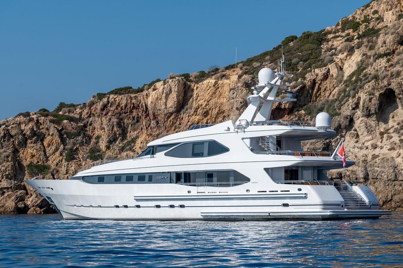 a boat on the water aboard IRAVATI Yacht for Sale