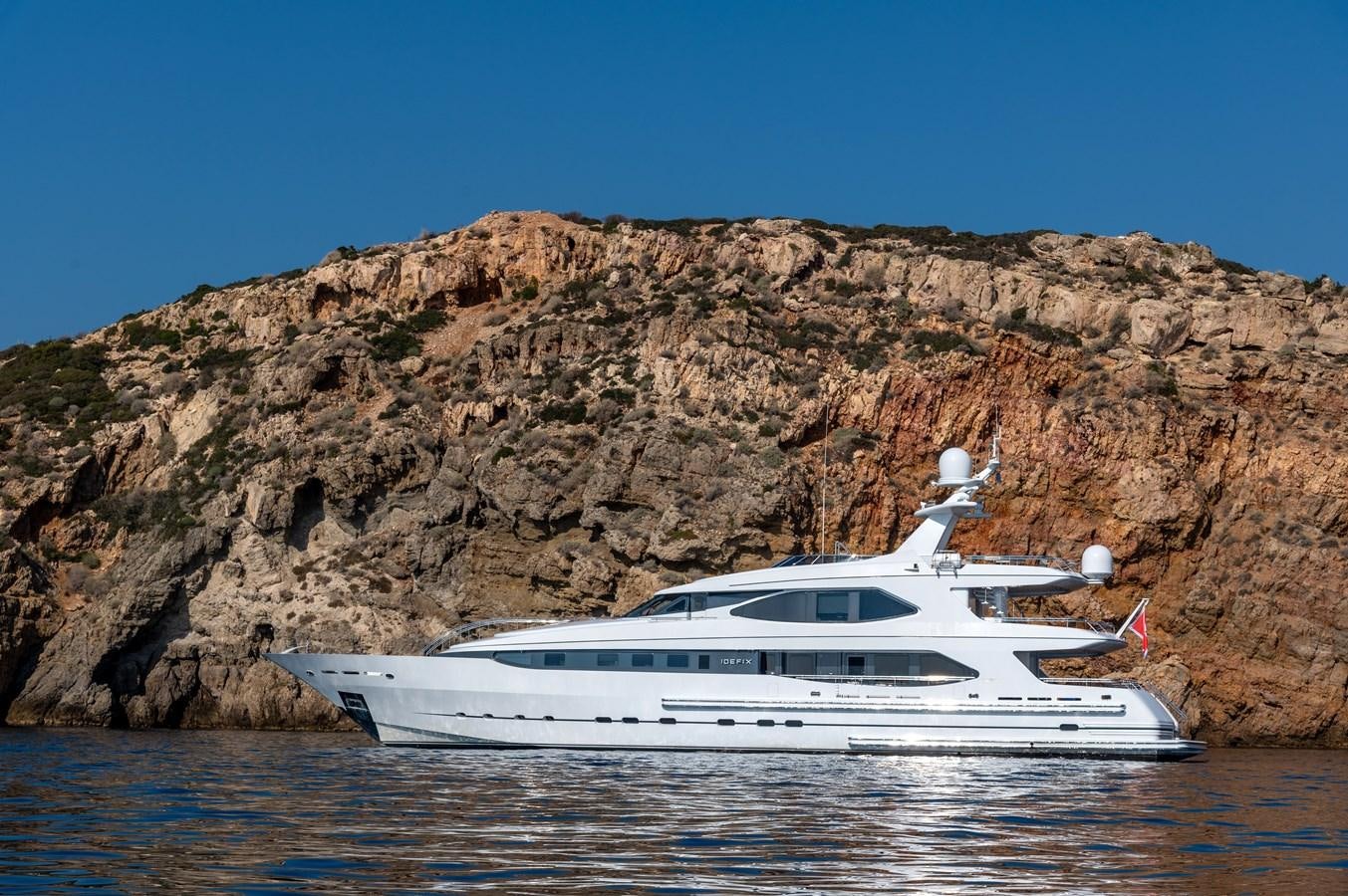 a boat on the water aboard IRAVATI Yacht for Sale